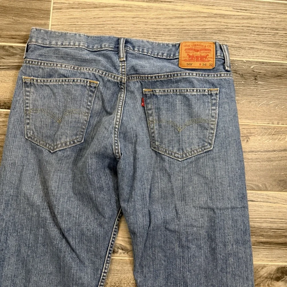 Levi's Men's‎ Jeans 509 Tag 34x32 Act 36x28.5 Straight Leg